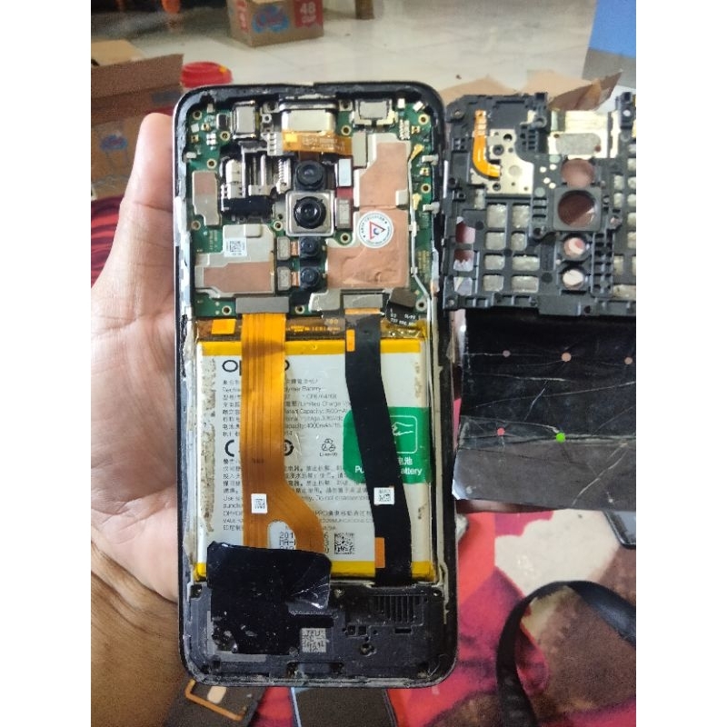 Mesin Normal Oppo Reno 2F ram 8/128gb