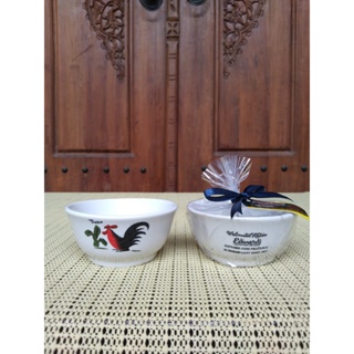 SOUVENIR AQIQAH NIKAH TASYAKURAN MANGKOK JAGO MINI MURAH | MANGKOK JAGO MINI KERAMIK