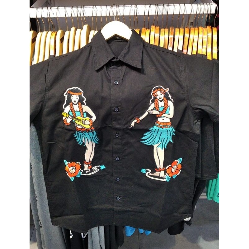 VON DUTCH 1206 WORKSHIRT BLACK