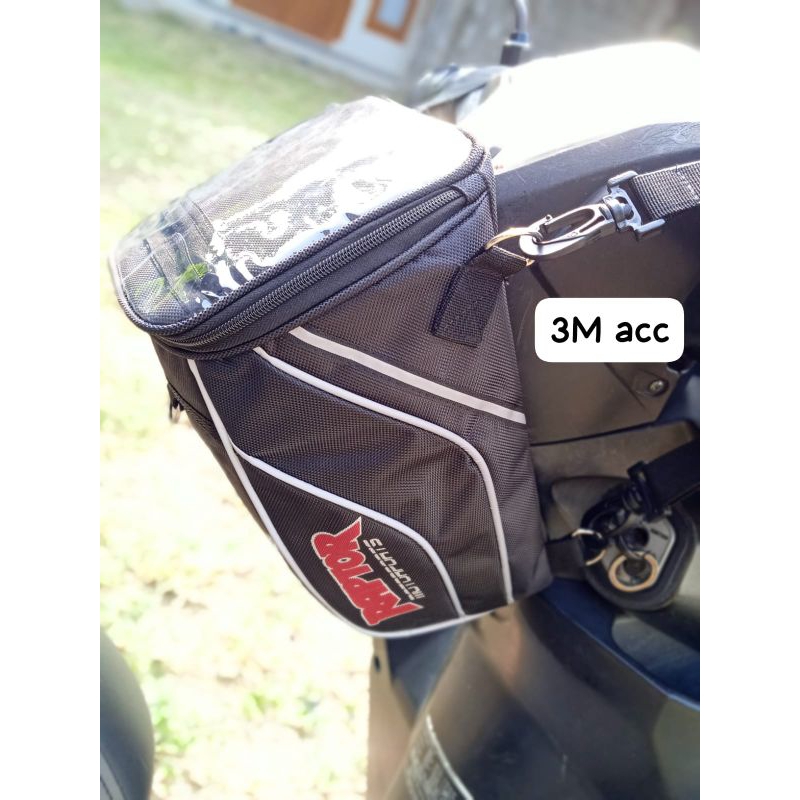 Tas stang motor matic honda beat vario beat street mio yamaha jupiter nmax supra x dashbag raptor or