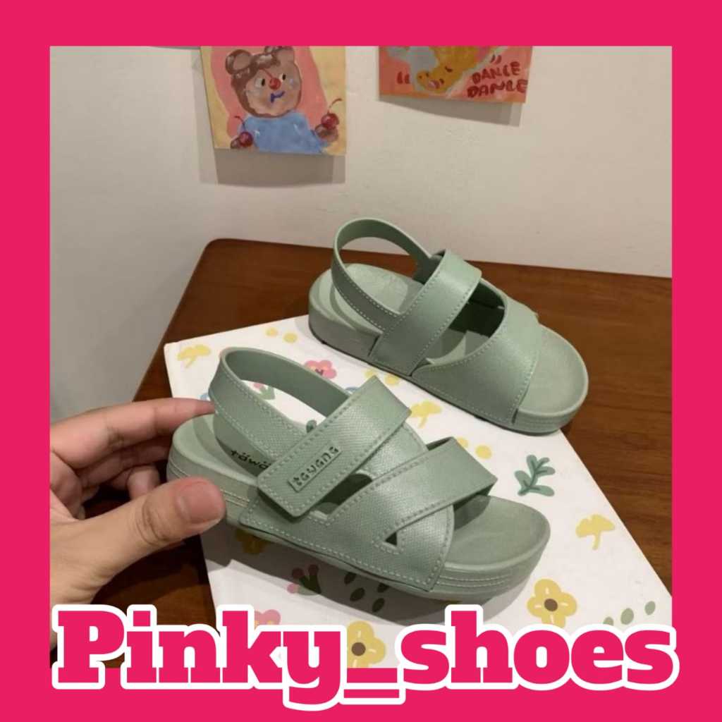 PINKY SHOES Ready stockNew TAWANA Tawana kids slipper plip plop/Sandal sepatu Tawana /sandal tali/sa