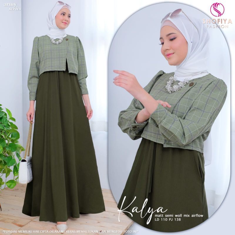 gamis kaya/gamis shofiya