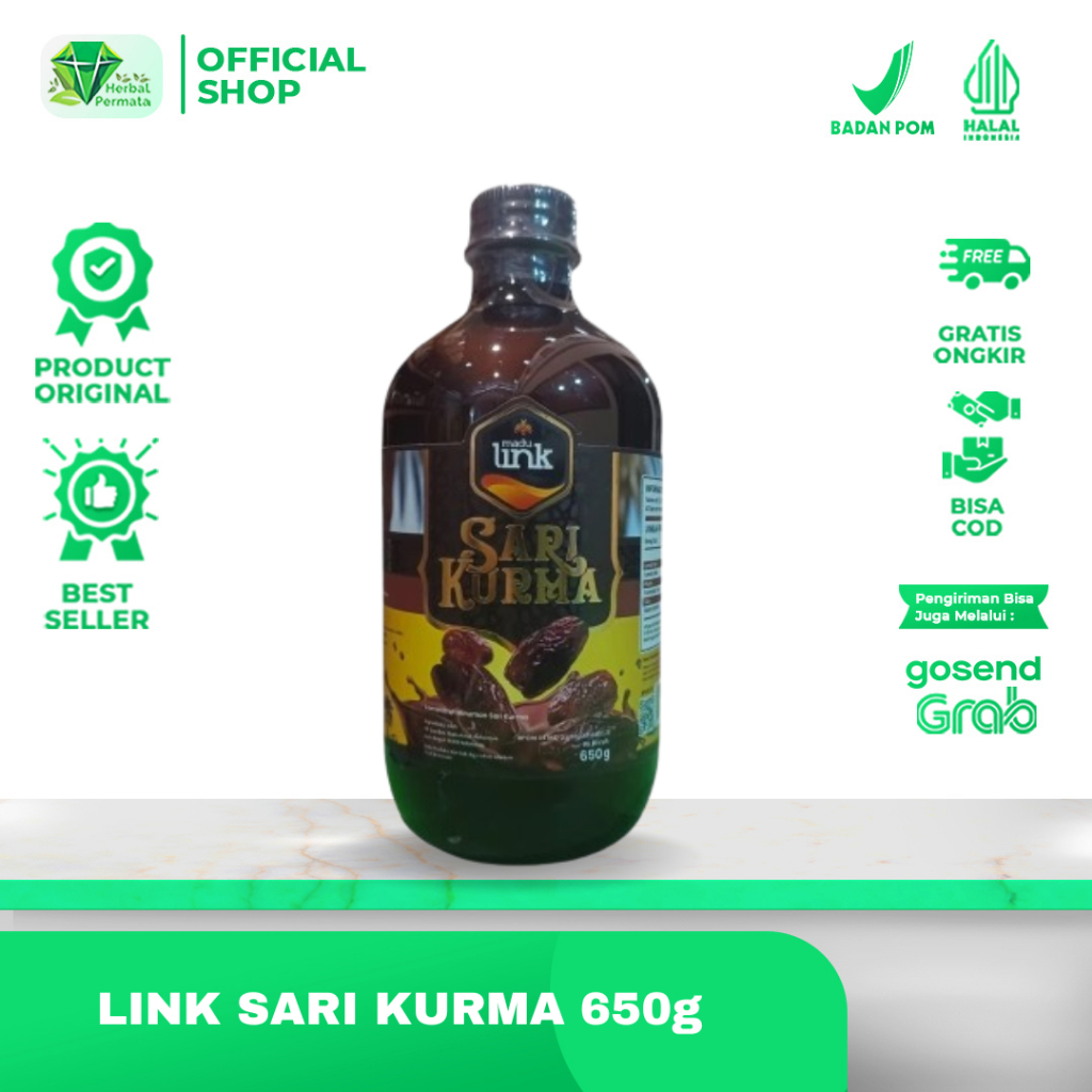 

Sari Kurma Link - Membantu Meningkatkan Stamina Tahan Tubuh 650gr