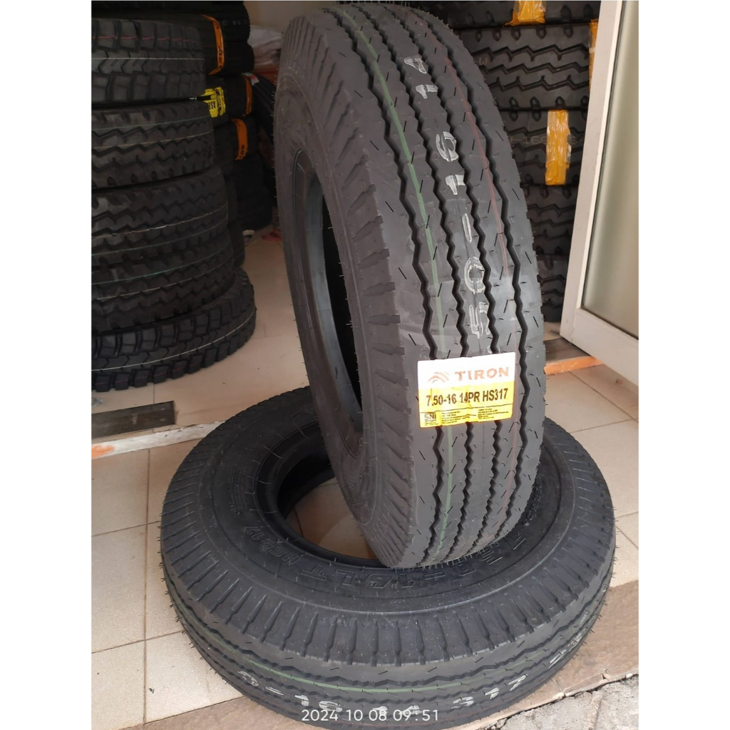 BAN TRUK BENANG (BIAS) TIRON HS 317 SHD (SUPER HEAVY DUTY) UNTUK MUATAN BERAT SET