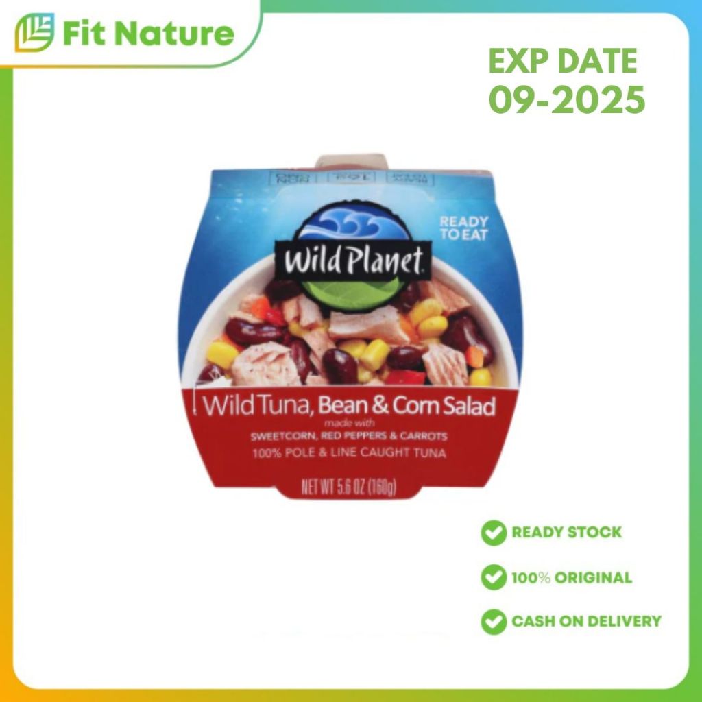 

Wild Planet Wild Tuna, Bean & Corn Salad 160 Gr