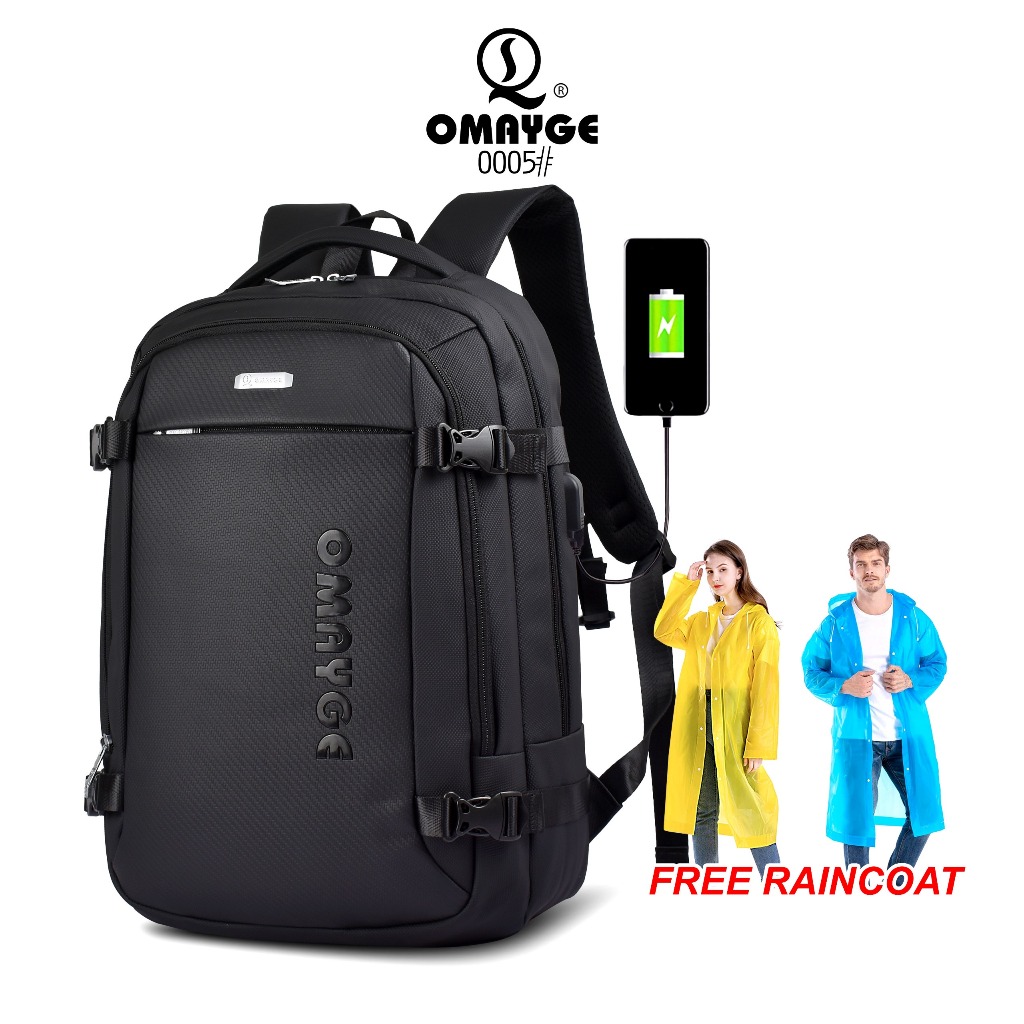 Omayge Tas Ransel Omayge 0005 Tas Backpack Tas Laptop Pria Kerja