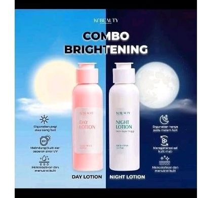 NIGHT LOTION KF BEAUTY DOSIS TINGGI ( FREE DAY LOTION)