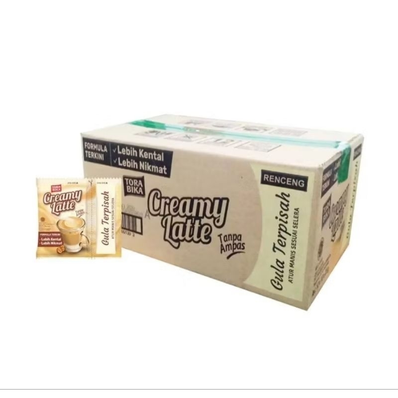 

Kopi Torabika Creamy Latte 1 Dus Isi 120 Sachet