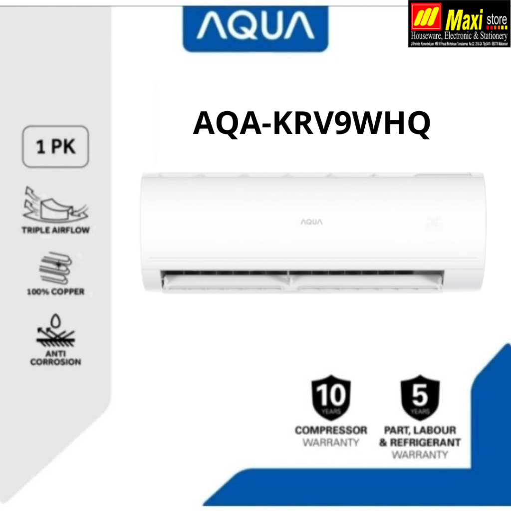 AC Aqua 1PK Inverter AQA-KRV9WHQ-Maxistore