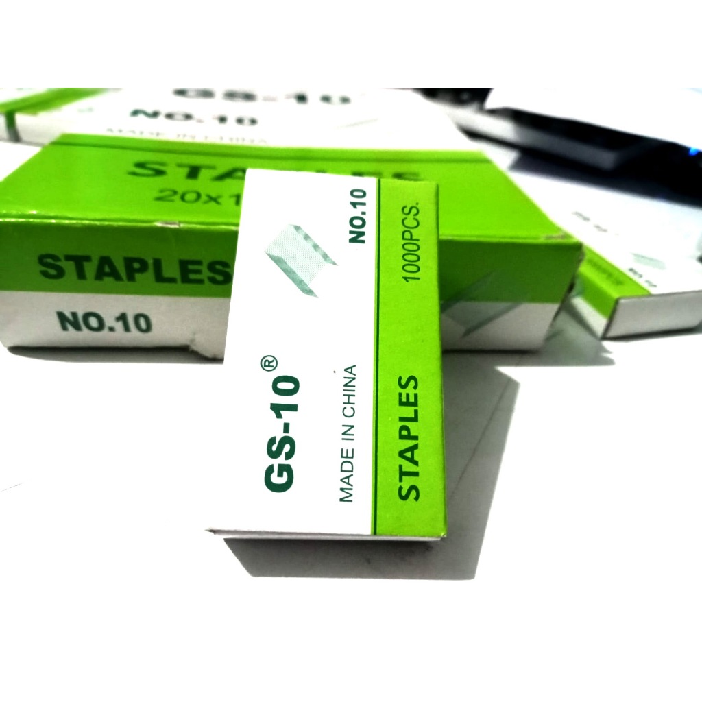 

Isi Staples gs 10 / Refill stapler kecil no 10 isi ulang stapler hekter staples | AIO