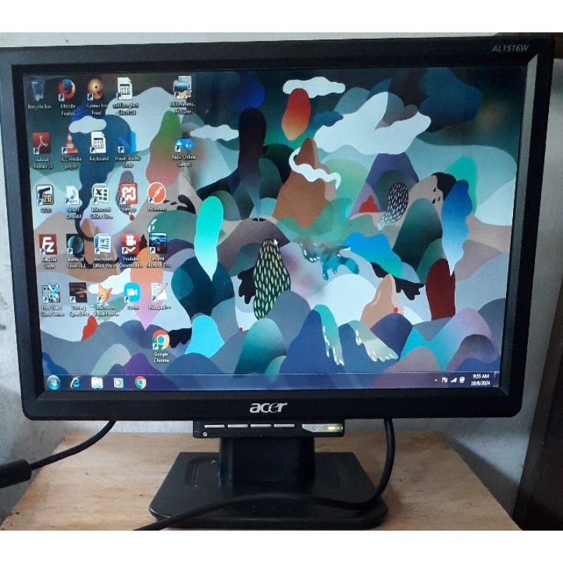 Monitor LCD Acer 16" AL1516W