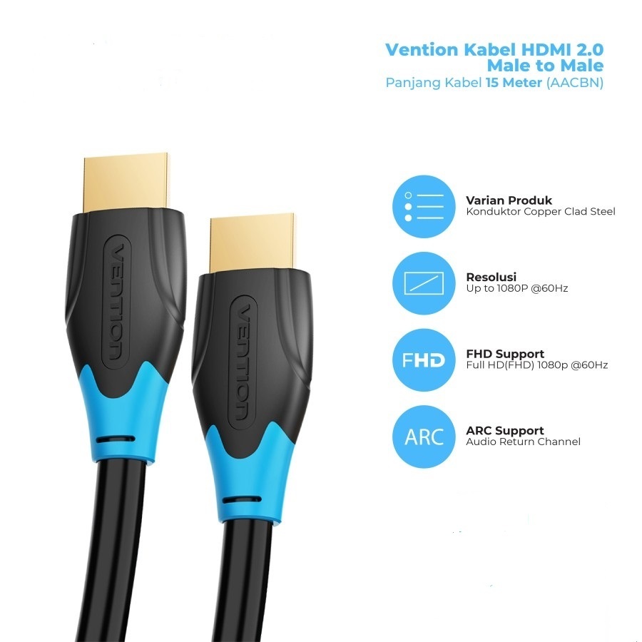 Vention Kabel HDMI TO HDMI AAC 10M / 15M / 20M