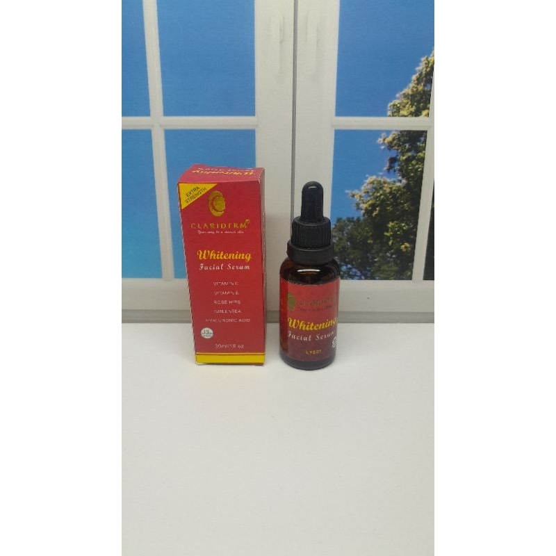 SERUM KLARIDEM WHITENING FACIAL SERUM  CLARIDERM 30ML ORIGINAL / Serum Claridem Whitening 30ml