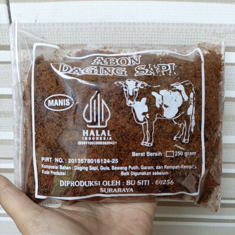 

[MURAH] - ABON DAGING SAPI BU SITI 100% HALAL