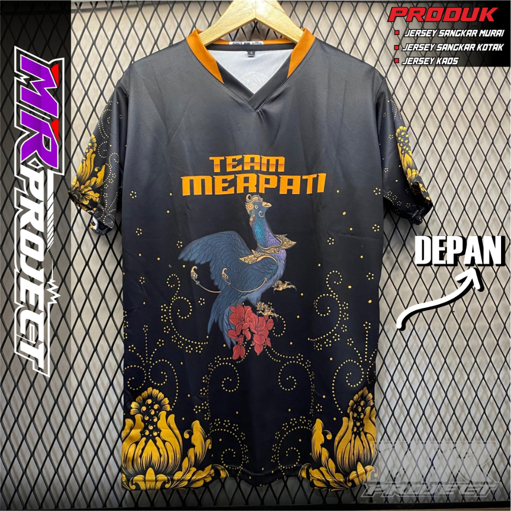 Jersey TEAM MERPATI  - Kaos jersey Custome  TEAM MERPATI
