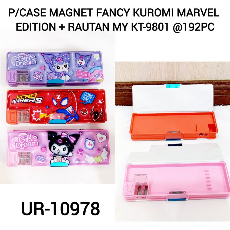 

TEMPAT PENSIL MAGNET KARAKTER 2 SISI/KOTAK PENSIL MAGNET KARAKTER DENGAN RAUTAN MINI/PENSIL CASE SANRIO KT-9801