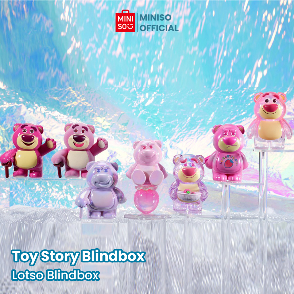 MINISO TOY - Miniso x Lotso Blind Box Multi-design Lotso Collection Figure Model Lucu Edisi Terbatas