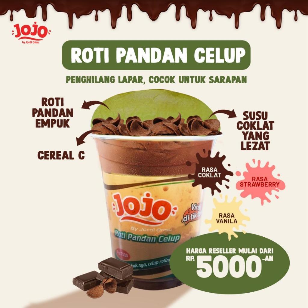 

(JRD) ROTI CELUP 1 PCS SPESIAL RO TI PANDAN DAN SUSU + SEREAL