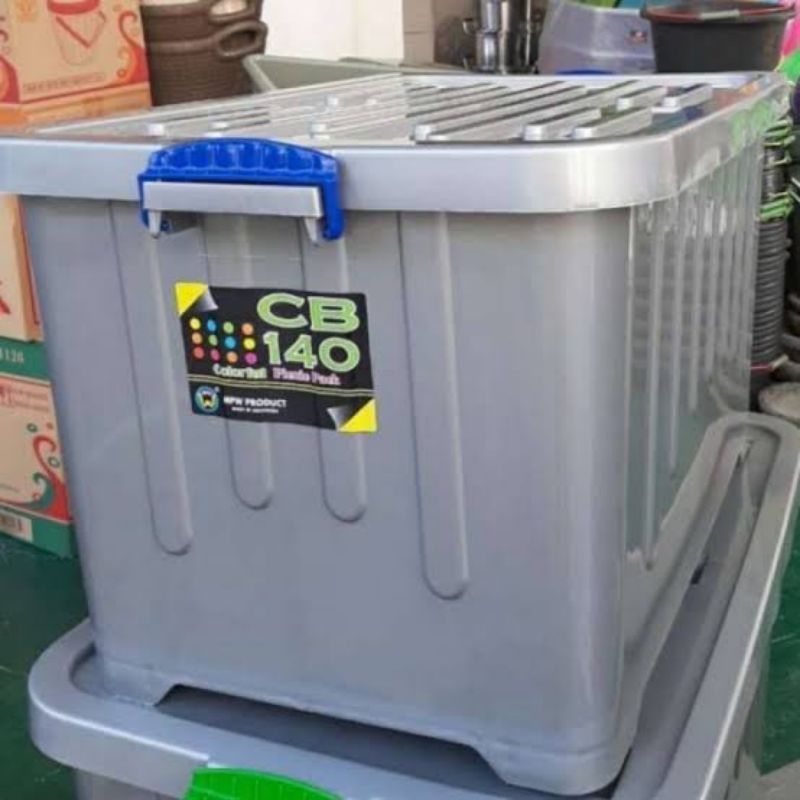 MPW Box Container/Cb 140 Liter Silver MPW