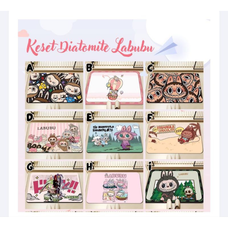 KESET DIATOMITE LABUBU // KESET LABUBU VIRAL