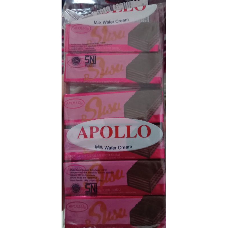 

Apollo Milk Wafer Cream 12×12gr