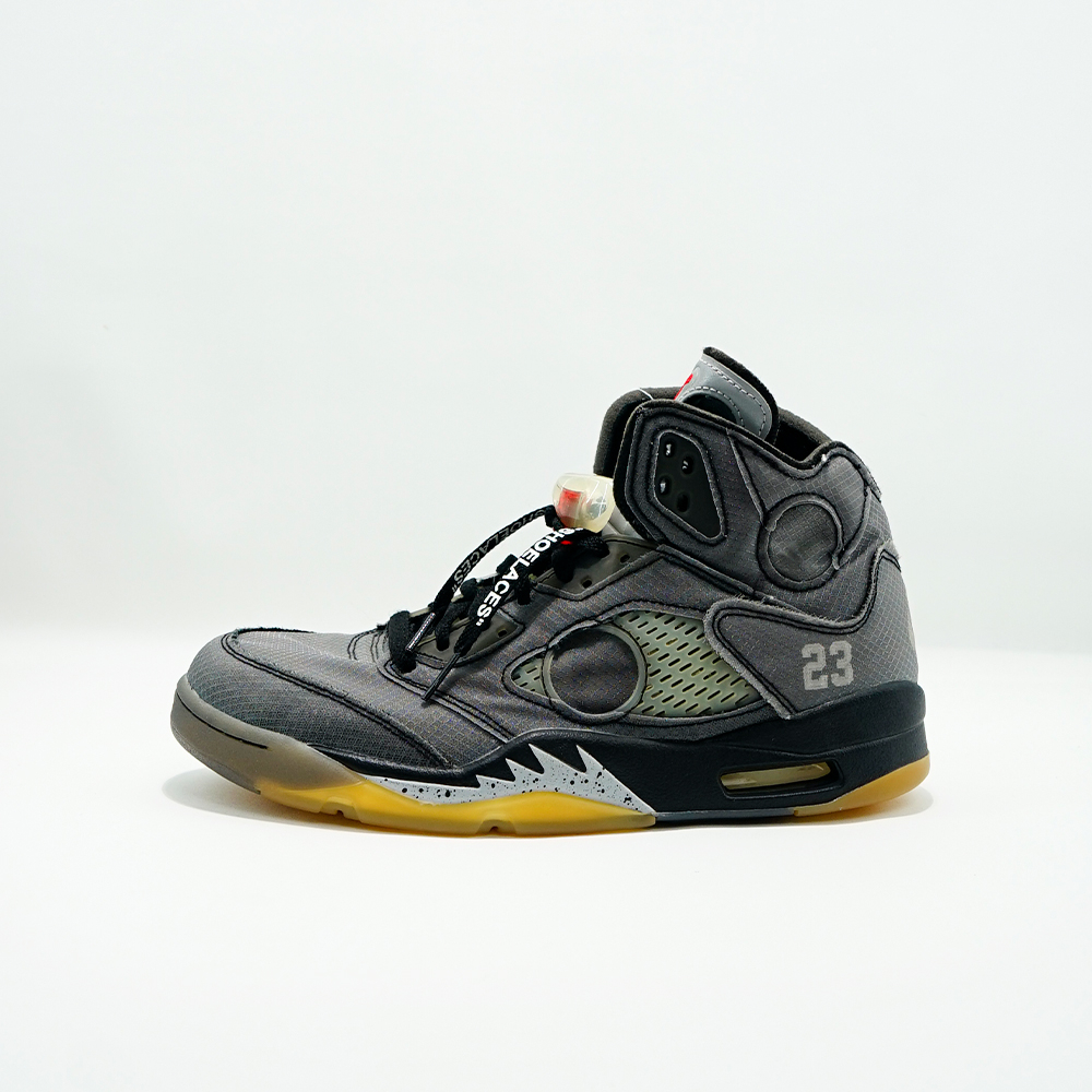 JORDAN 5 OFF WHITE CT8480001 ( 100% Authentic )
