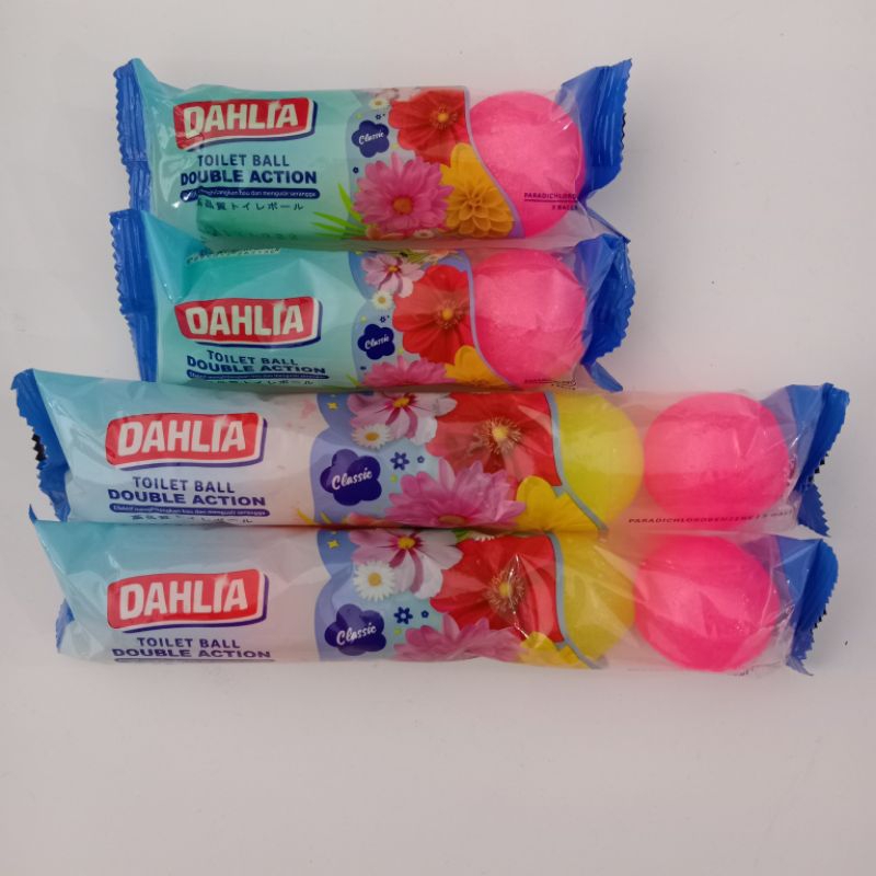 Kapur Barus Dahlia Classic Toilet Ball Double Action