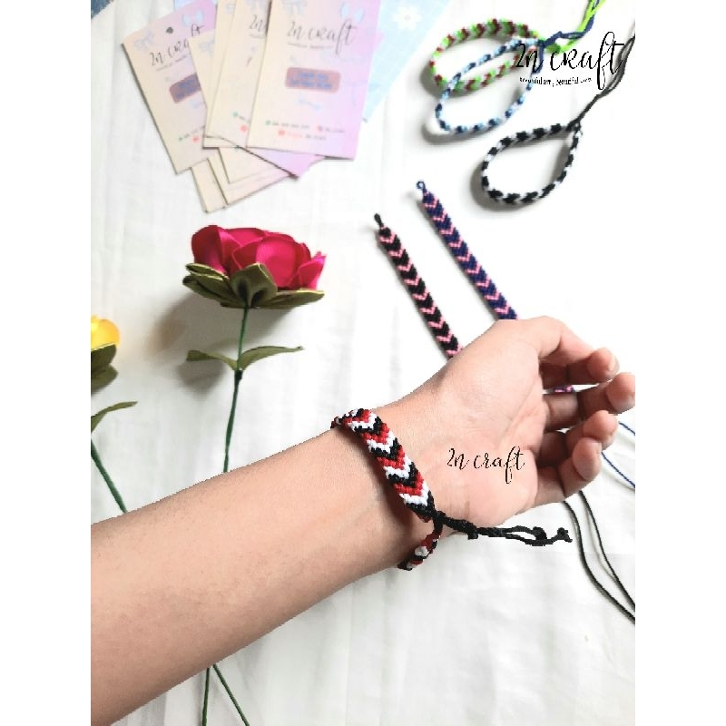 Gelang Macrame | Gelang Rajut | Gelang Tali | Gelang Couple | Gelang Persahabatan | Gelang Serut