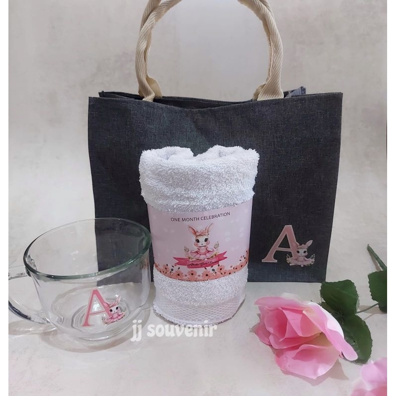 Hampers baby one month/aqiqah/tasyakuran bayi/souvenir ultah