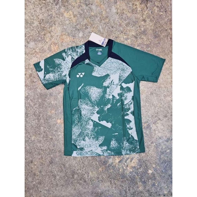 Atasan jersey olahraga badminton volly takraw fullprint