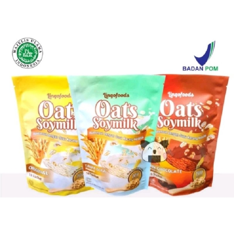 

RingoFood Oats Soymilk 10 Sachet x 25gr