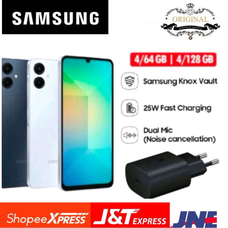 SAMSUNG A06 RAM 4/64GB & RAM 4/128GB GARANSI RESMI