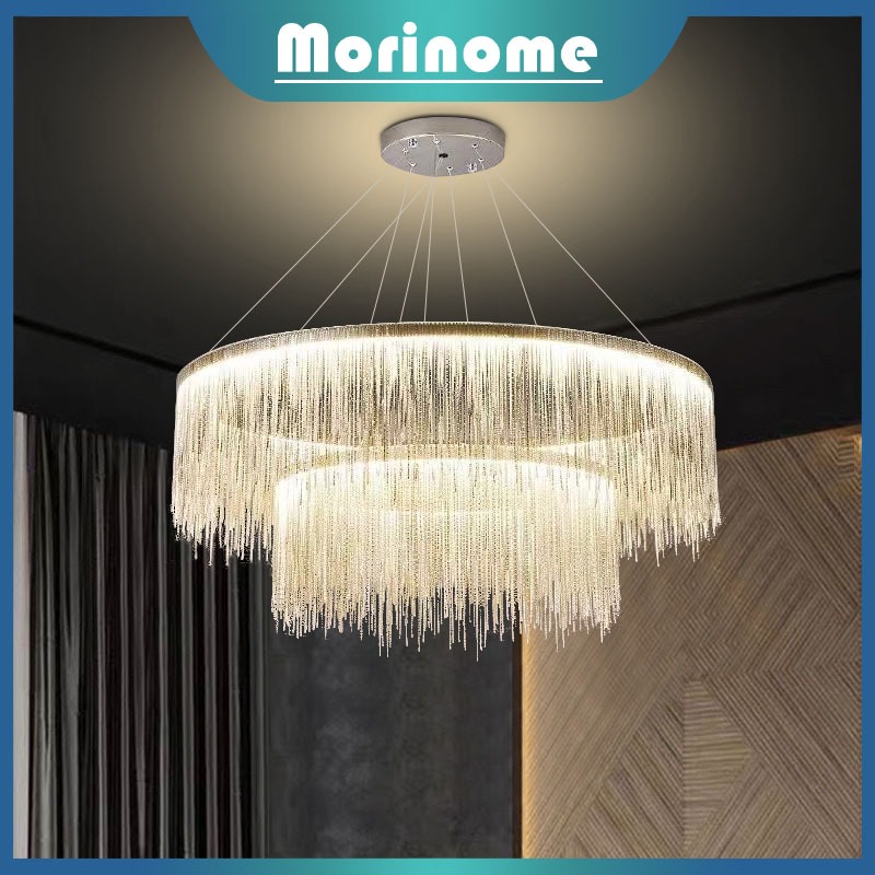 Lampu Gantung Kristal Ruang Tamu Lampu Hias Kamar Tidur Selebriti Internet Mewah Restoran Toko