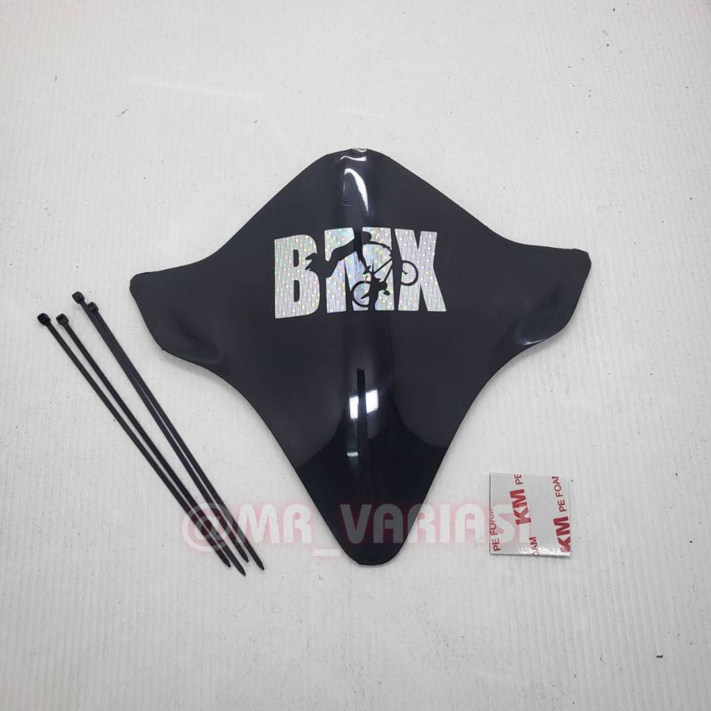 VISOR SEPEDA BMX + STIKER HOLOGRAM BMX - HOLOGRAM NEW