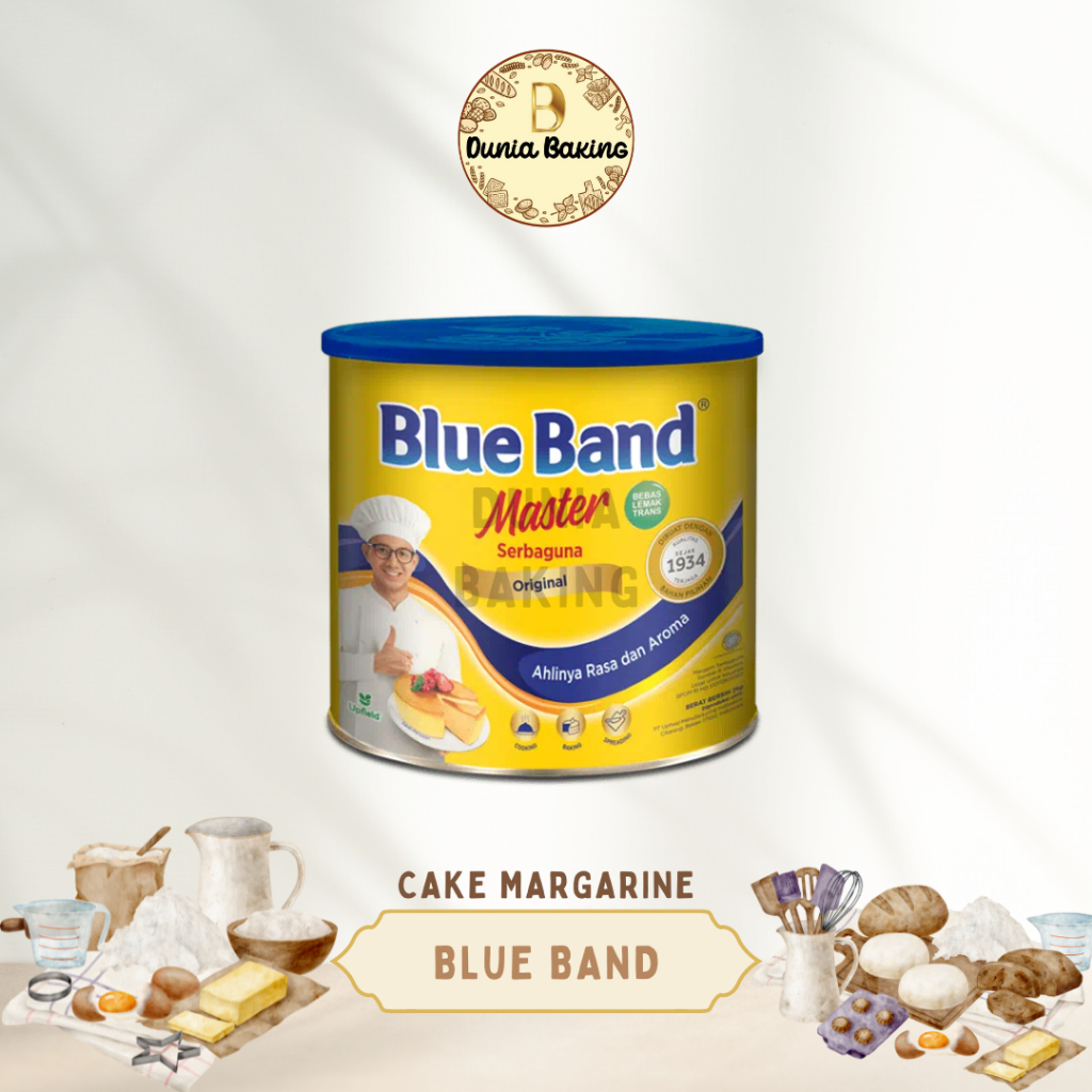 

Blue band serbaguna master 2kg | Blue band margarin 2kg | Blueband kaleng 2kg