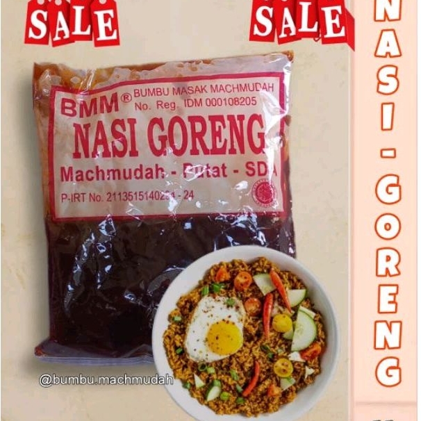 

Bumbu nasi goreng machmudah BMM praktis enak