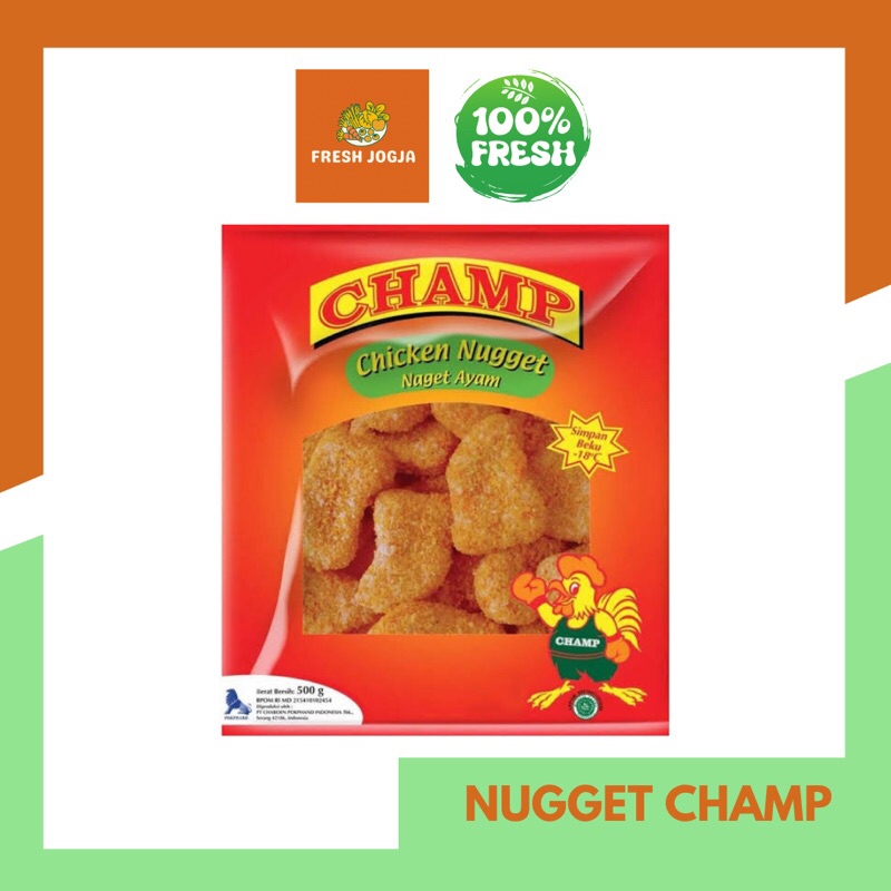 

Nugget Champ 250gr Frozen | Fresh Jogja