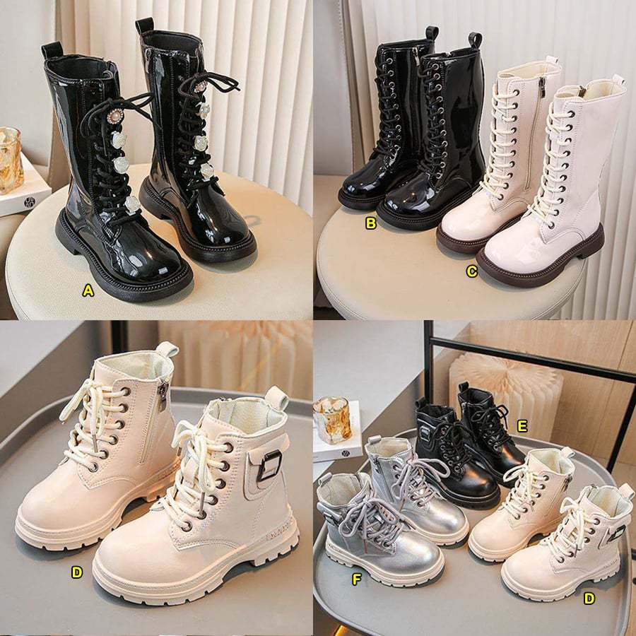 Sepatu Boot Anak Perempuan Korean HipHop Style