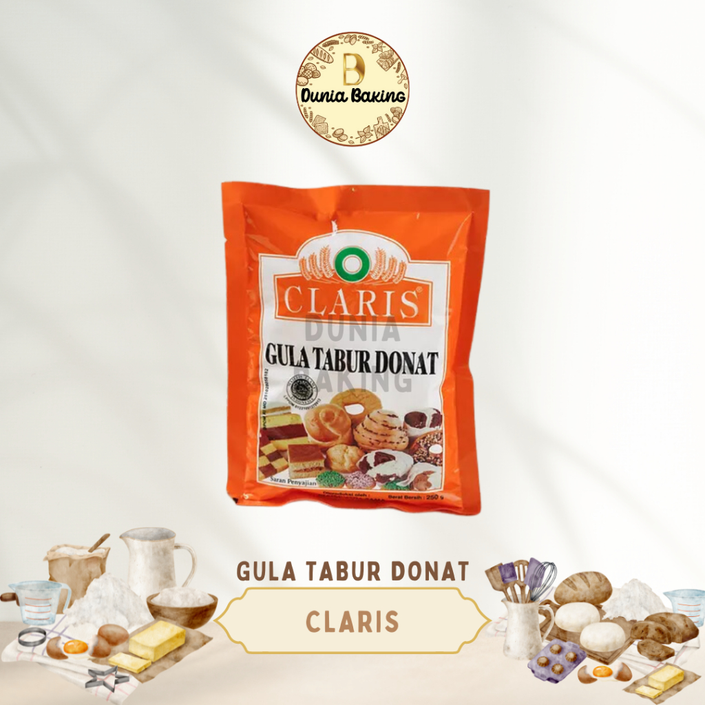 

Claris Gula Tabur Donat Dingin 250gr | Gula mint donat 250gr