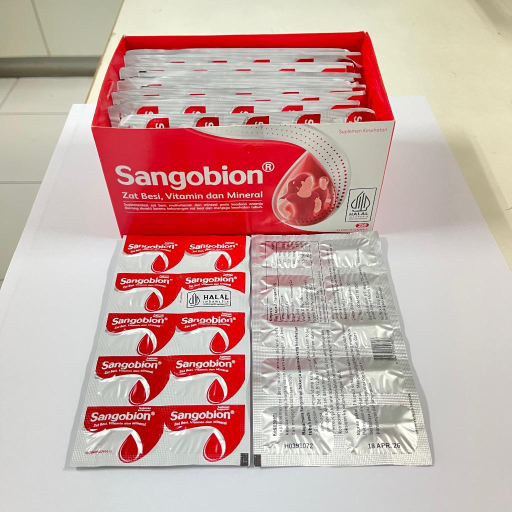 SANGOBION Strip - Suplemen Penambah Darah