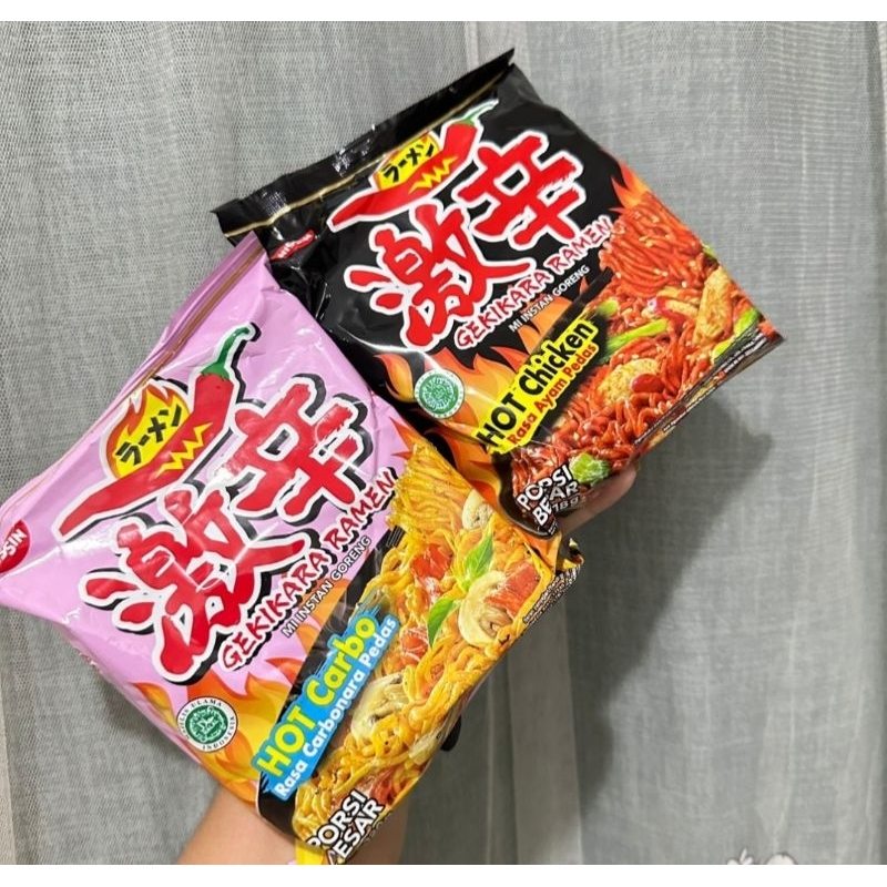 

GEKIKARA RAMEN INSTAN PORSI BESAR 1 DUS ISI 30 PCS HALAL