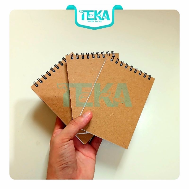 

Notebook B7 Craft Cover Scrapbook Mini Buku Kecil Catatan Notes Kecil 80 Lembar