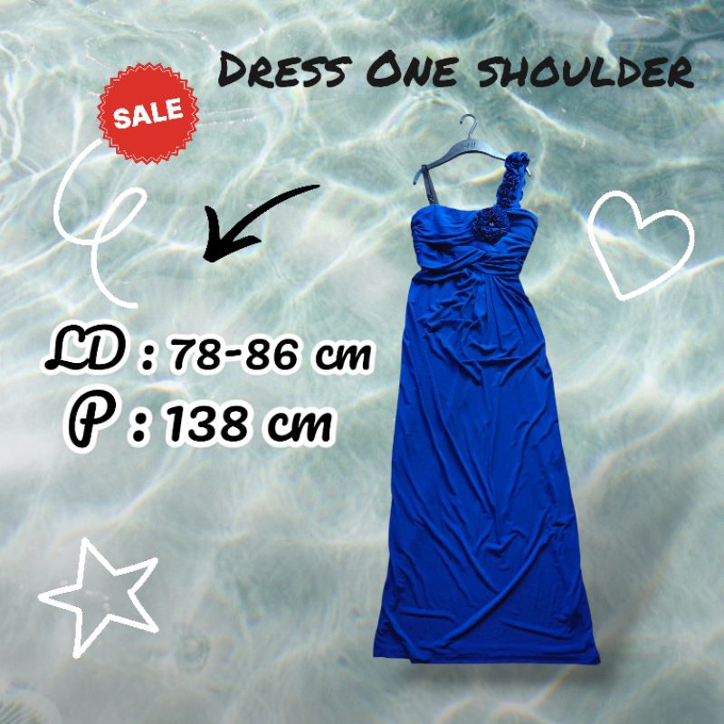 Dress one shoulder