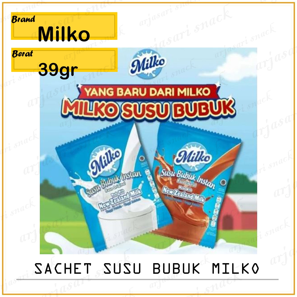 

Milko Susu Bubuk Instan Sachet