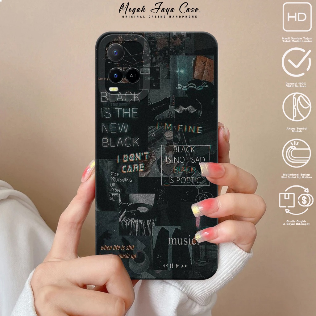 Case VIVO Y21 Y21S Y21T Y33S Y33T Y21A - Casing Hp VIVO Y21S Y21 Y21T Y21A Y33S Y33T  Motif AESTH - 