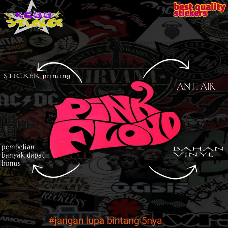 

sticker printing anti air viral pink floyd