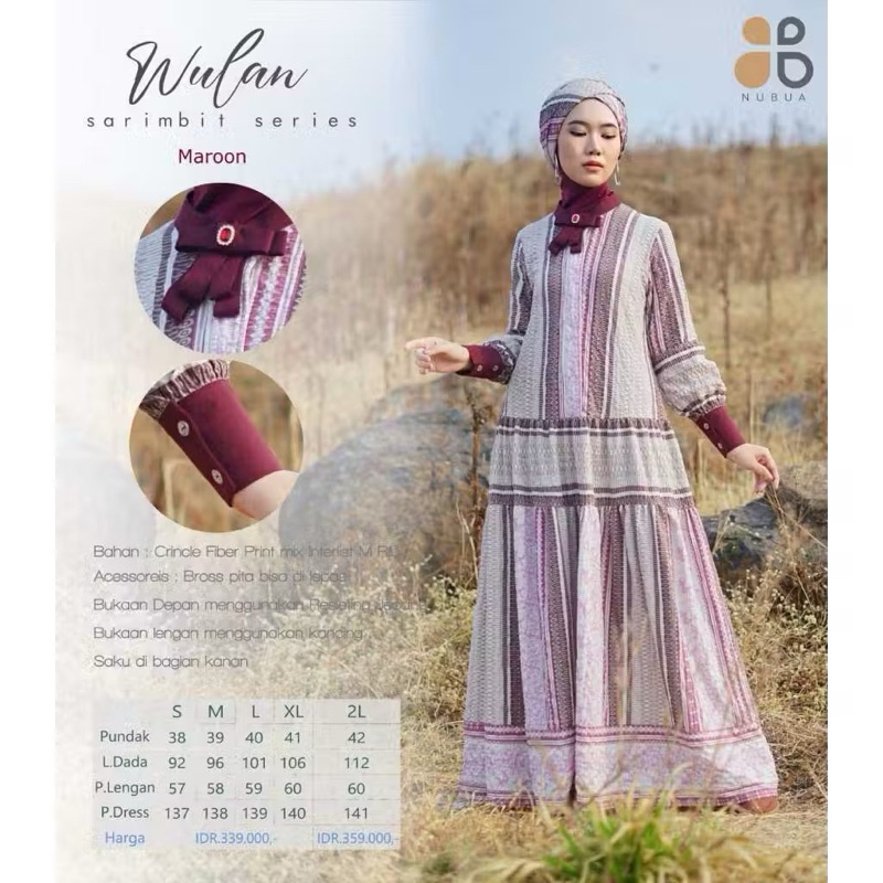 PRELOVED gamis couple by Nubua