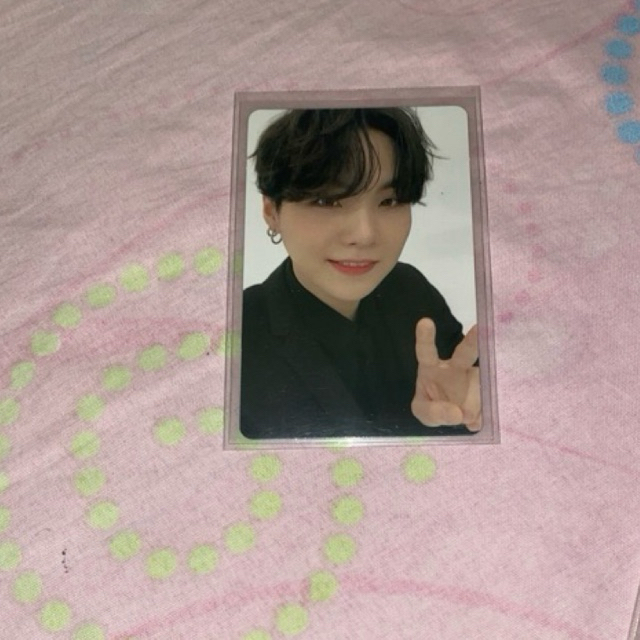 Photocard Suga DVD Memories 2020