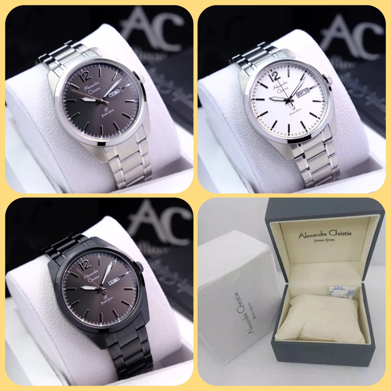 JAM TANGAN PRIA ALEXANDRE CHRISTIE AC 1012 ME / AC 1012 / 1012 ORIGINAL GARANSI RESMI 1 TAHUN
