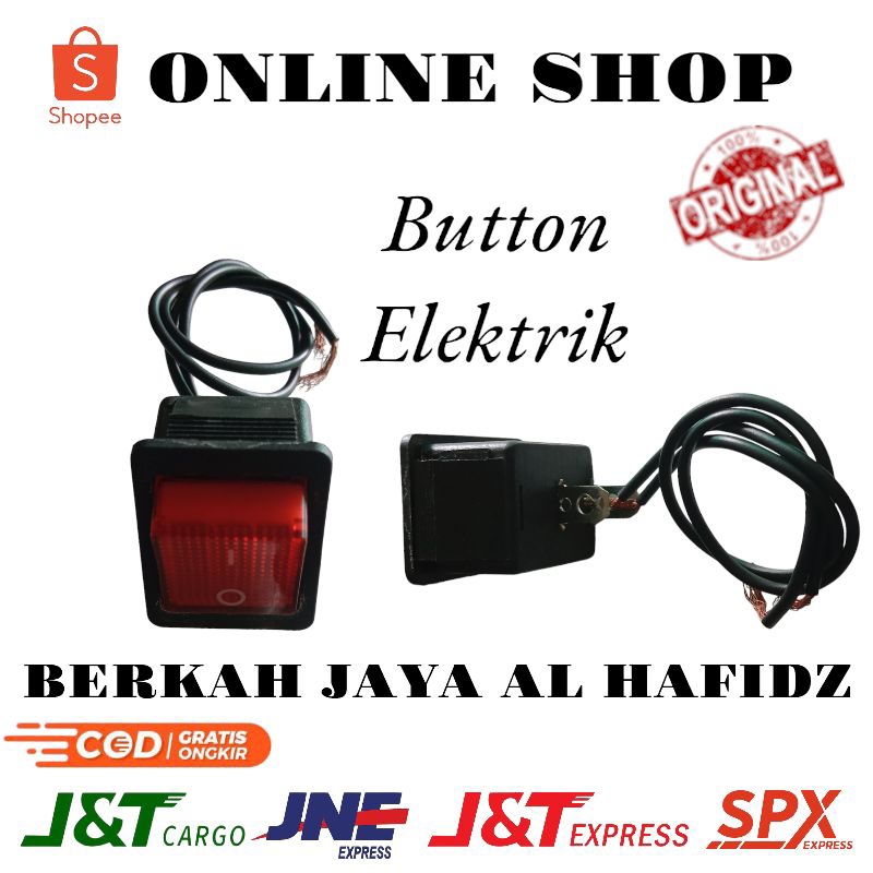 button elektrik / cetekan teng semprot elektrik/ON OFF Tanki elektrik/ON OF ELEKTRIK